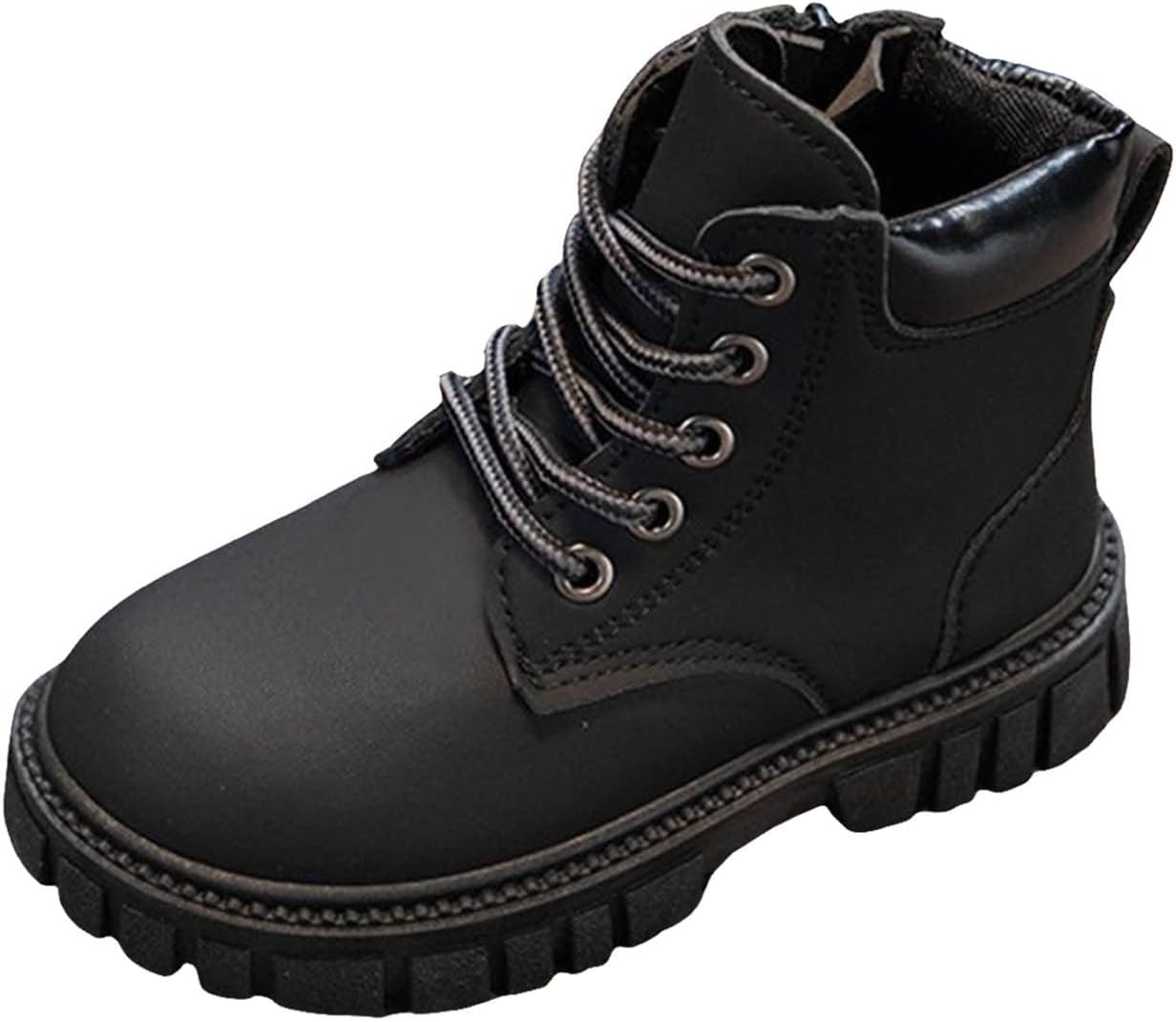 

Детские ботильоны IWIHMIV для девочек, ботинки для мальчиков, ботильоны для девочек, ботильоны для малышей, теплые короткие уличные ботинки, удобные короткие ботинки для мальчиков, Black