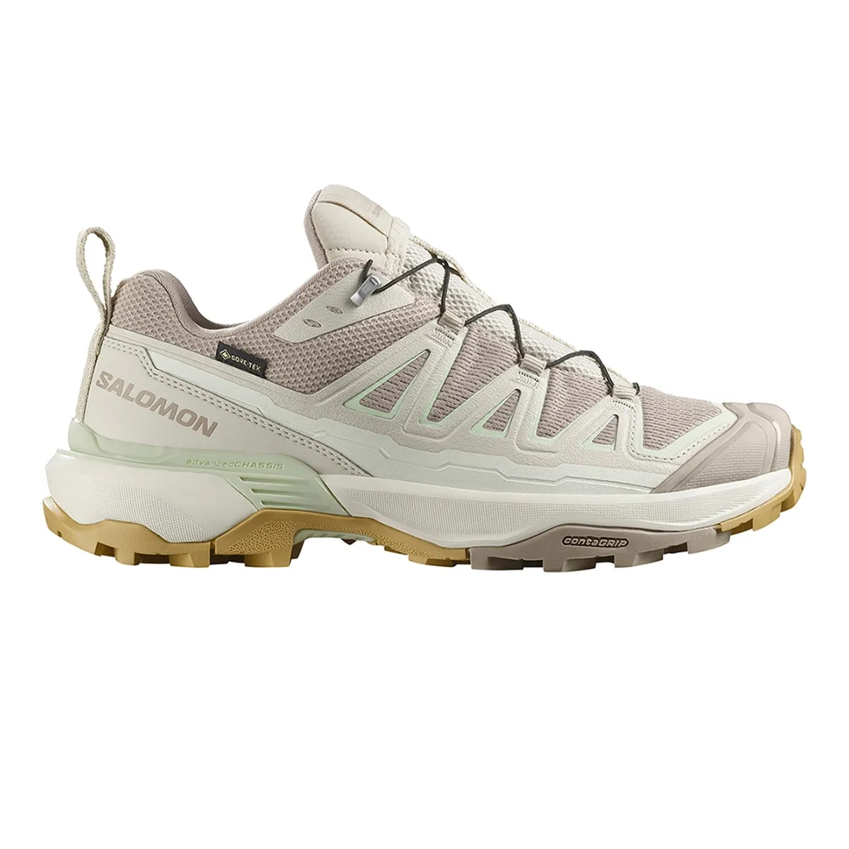 Женские туристические кроссовки X ULTRA 360 EDGE GTX W SALOMON Salomon, розовый/серый