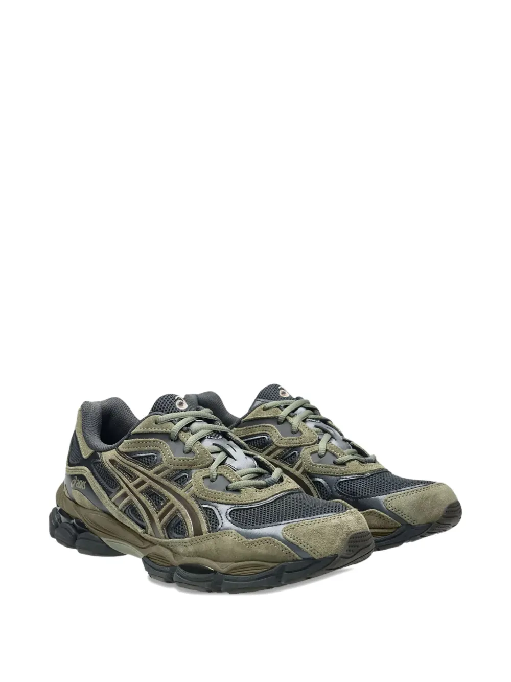 Кроссовки Gel-NYC с контрастными вставками Asics, зеленый — фото 2