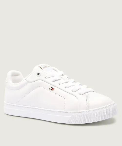 Кожаные кроссовки Icon Court Tommy Hilfiger, белый
