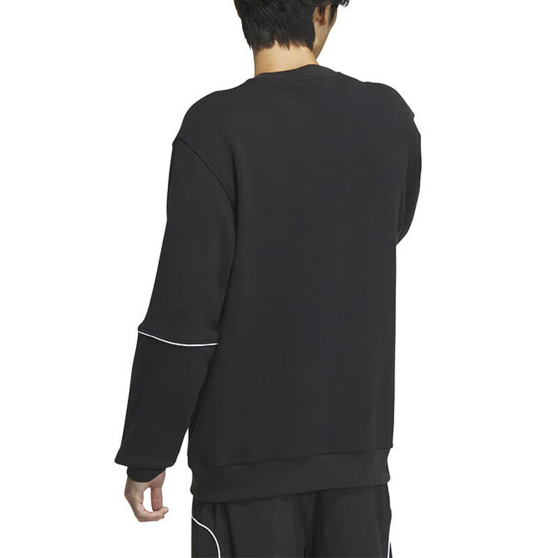 Толстовка DELUXE CREW мужская черная Adidas Originals, черный — фото 3
