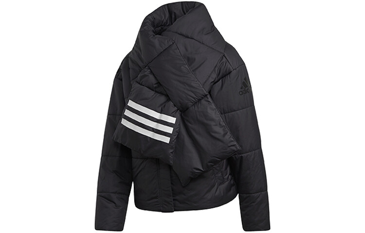 

Стеганая куртка женская черная Adidas