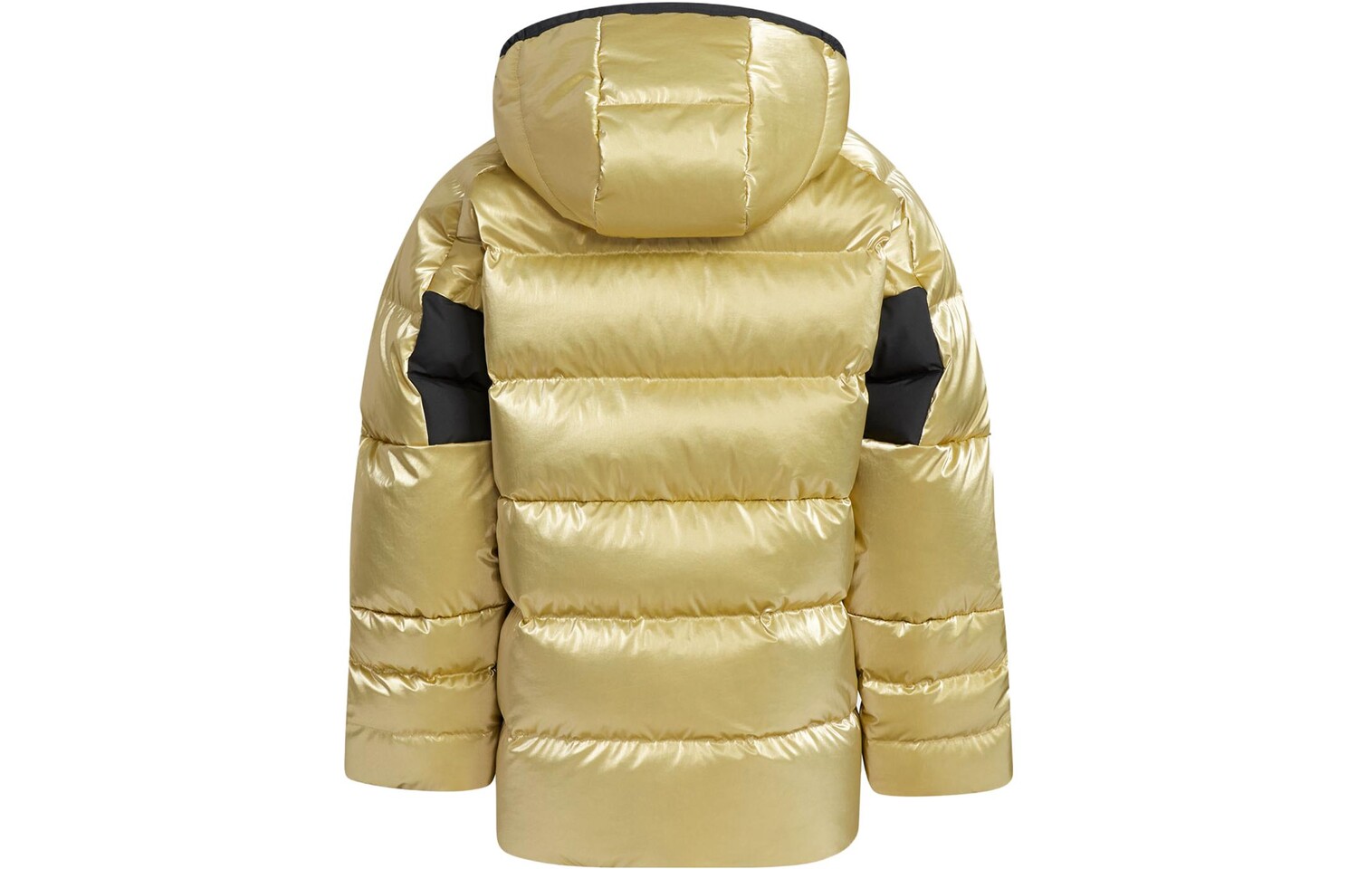 Куртка Adidas Kids Shiny, черный/золотой — фото 2