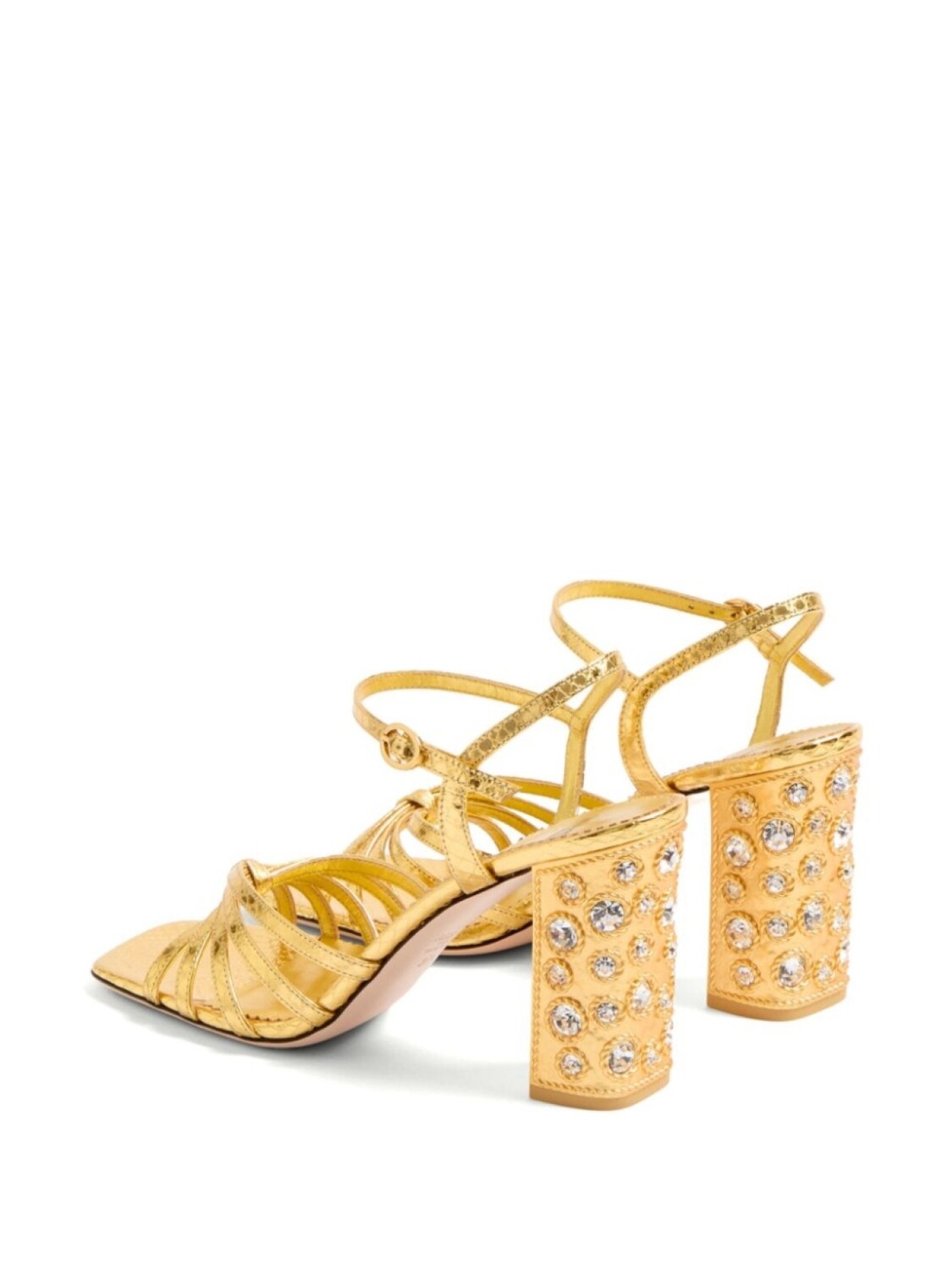 Босоножки Preshoes 90 Valentino Garavani, золотой — фото 3