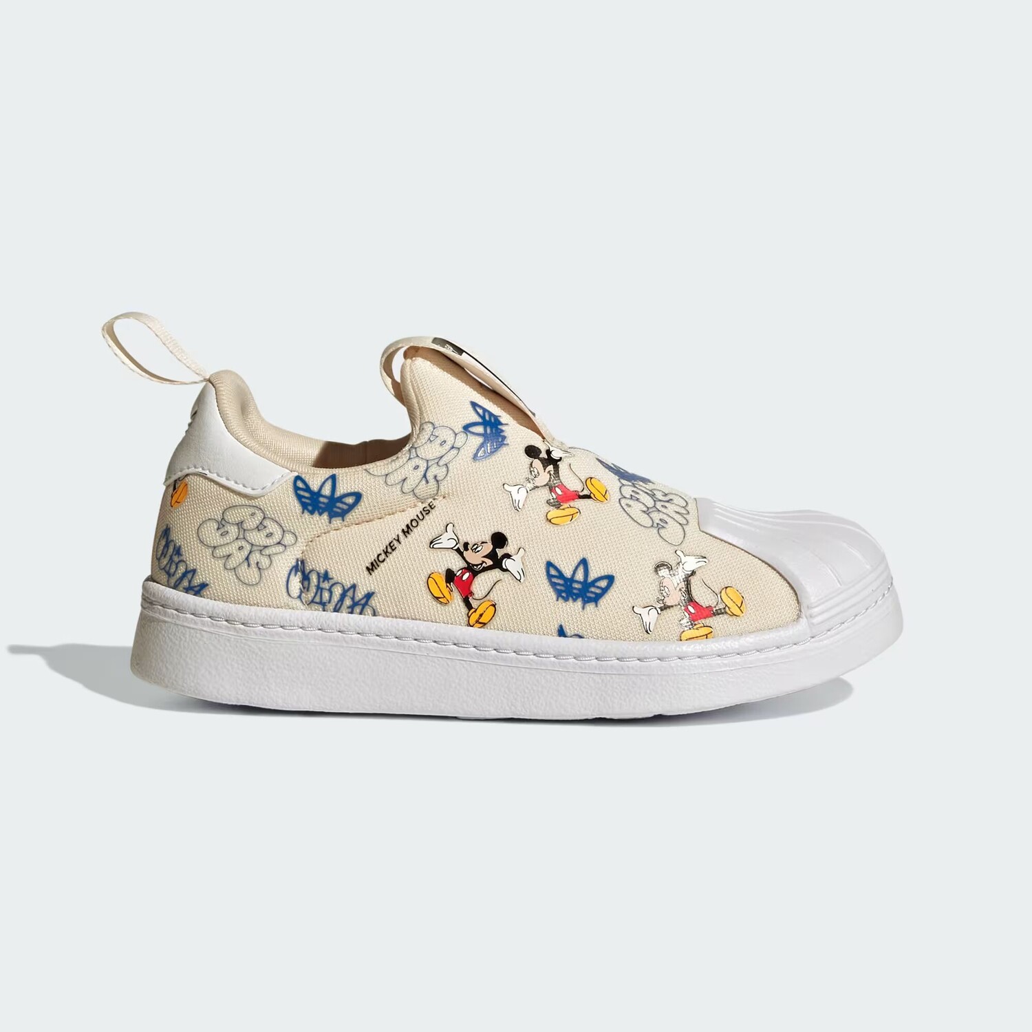 

Кроссовки x Disney Mickey Superstar 360 для детей Adidas, цвет Wonder White/Cloud White/Core Black