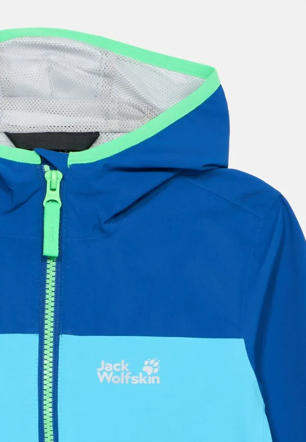 Водонепроницаемая куртка adventuretribe Jack Wolfskin, Empire Blue — фото 4