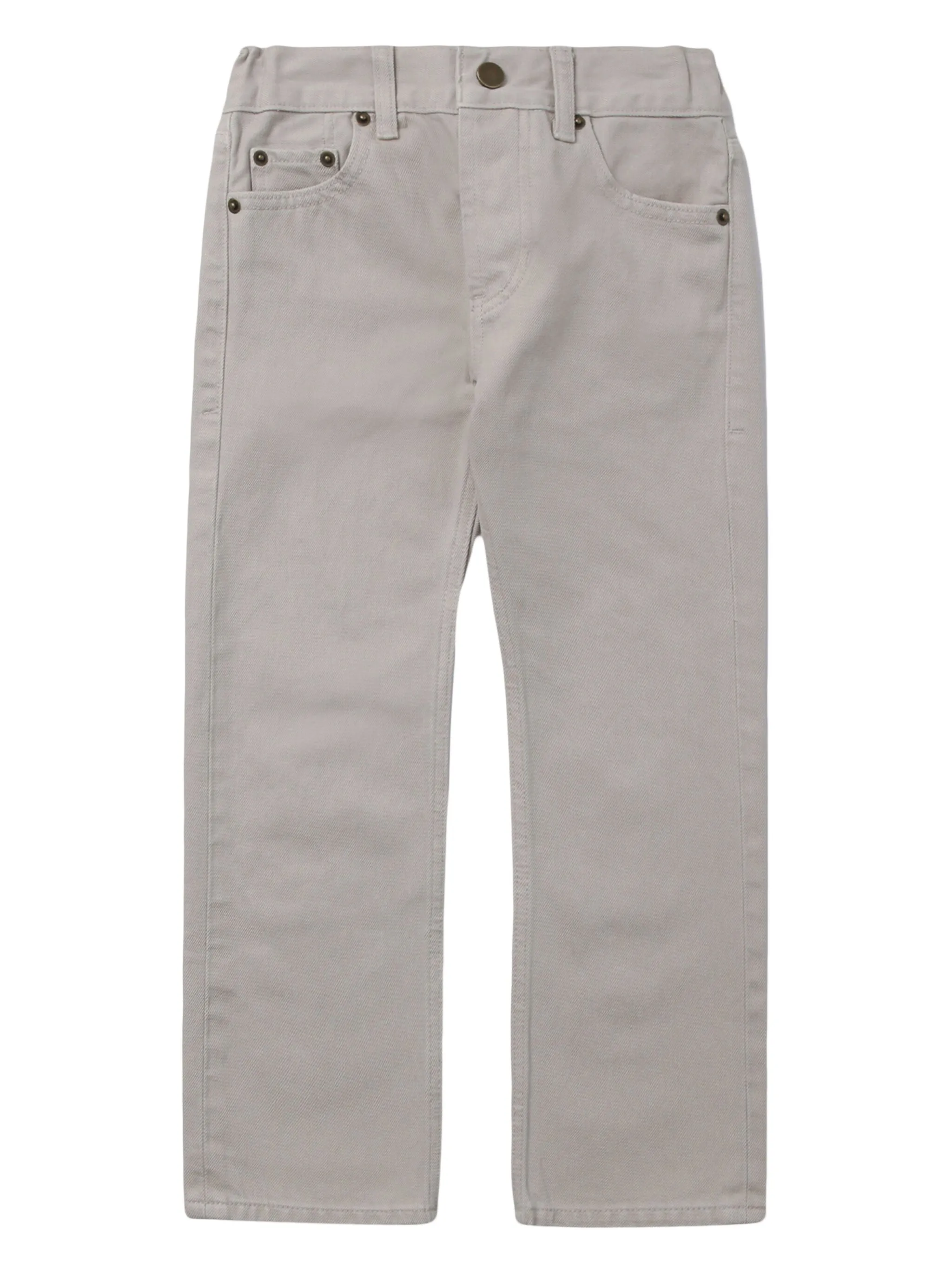 

Джинсы с нашивкой-логотипом Fear Of God Essentials Kids, серый