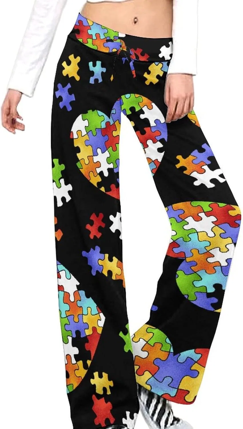 Женские спортивные штаны Puzzle свободного кроя для йоги, брюки-джоггеры, спортивные штаны для бега и тренировок — фото 2