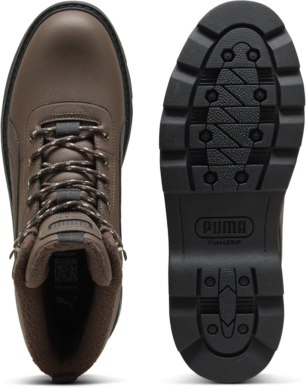 Мужские армейские кроссовки PUMA Desierto V3, Flat Bronze Flat Dark Grey — фото 4