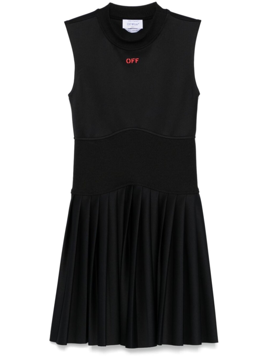 

Off-White платье мини Golf, черный
