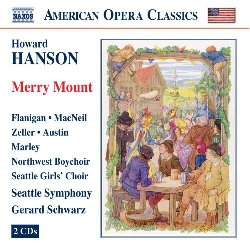 

CD диск Hanson / Flanigan / Seattle Sym / Schwarz: Merry Mount