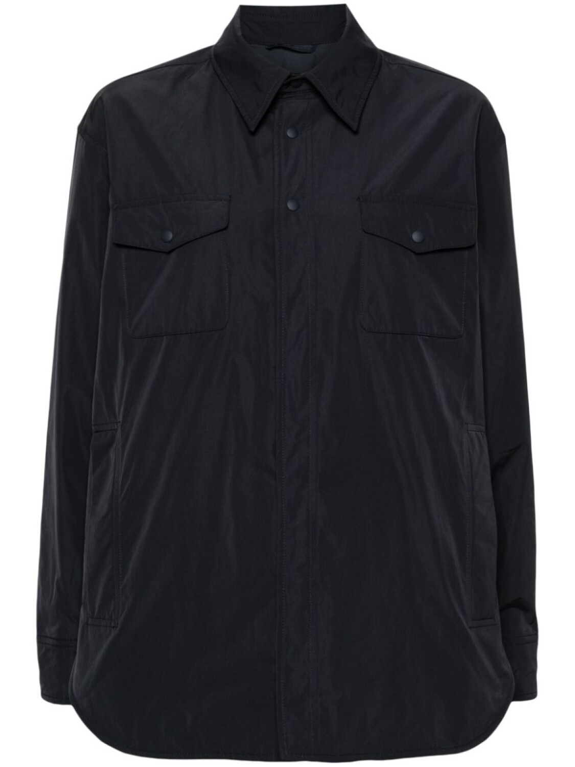 

ASPESI утепленная куртка-рубашка, синий