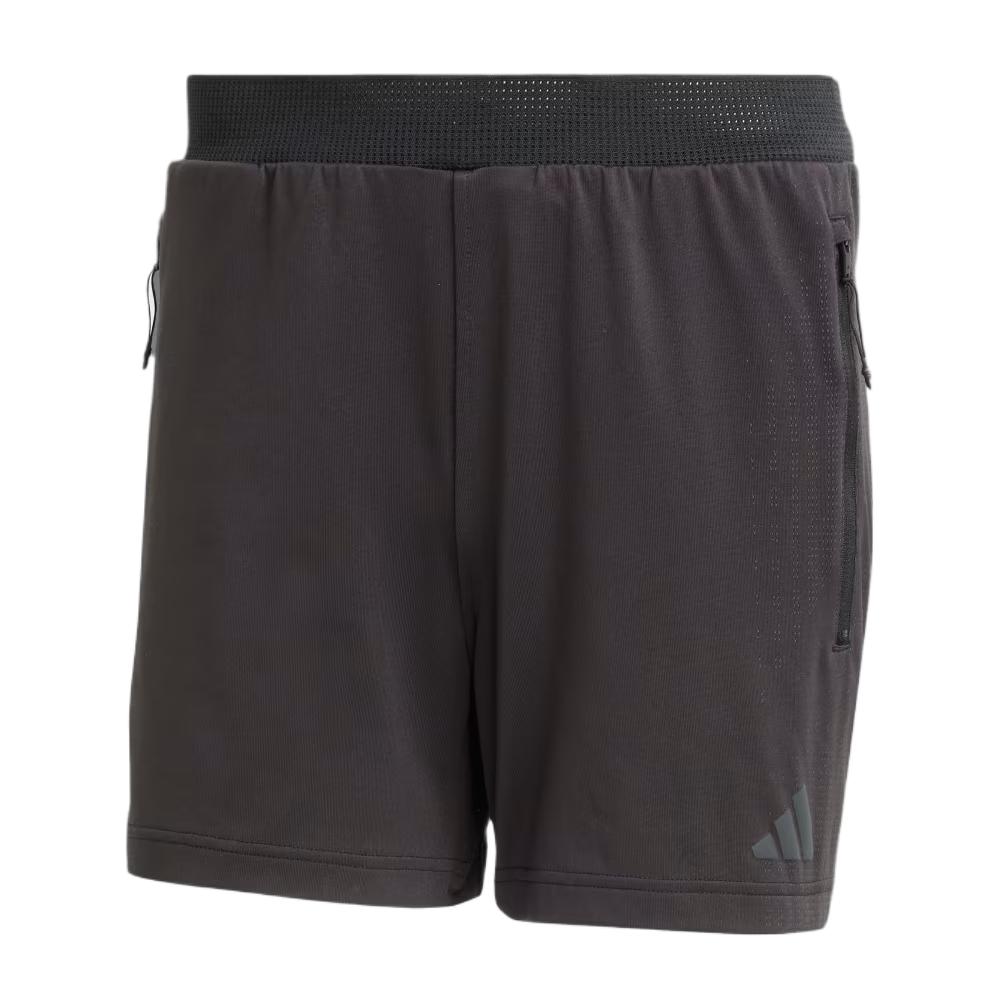 Шорты Free Shipping With AdiClub Airchill Shorts Adidas, черный/серый — фото 3