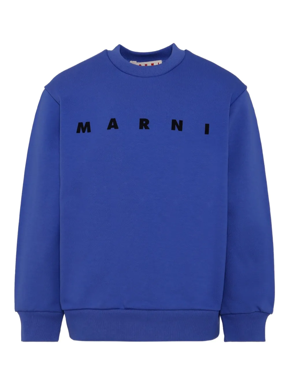 

Толстовка с логотипом Marni Kids, синий