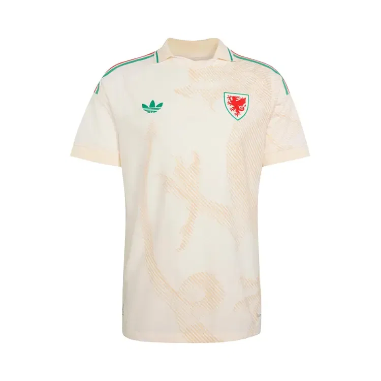 Футболка джерси Adidas Wales 26 Away Authentic, белый