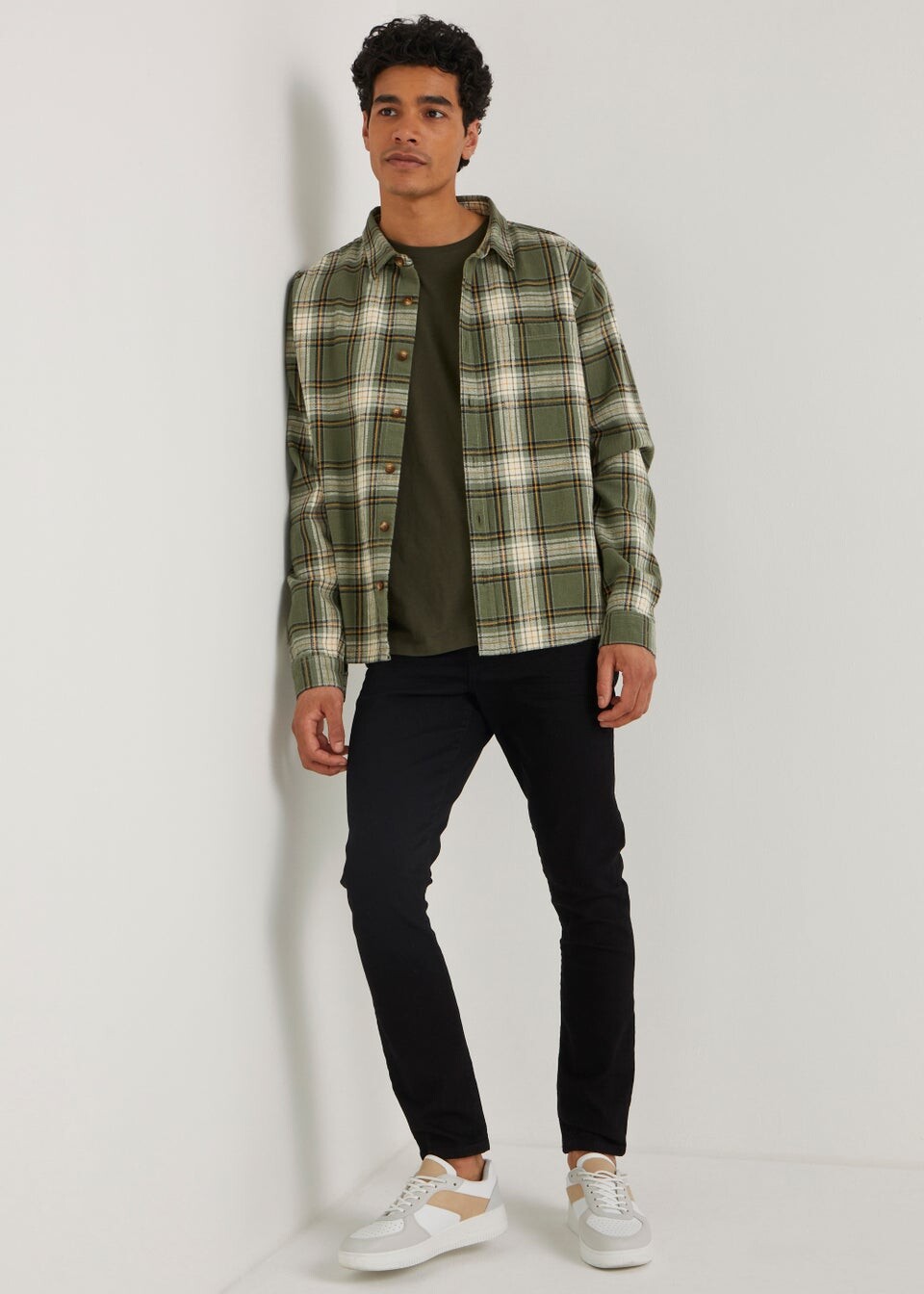 

Черные джинсы скинни Easy Denim