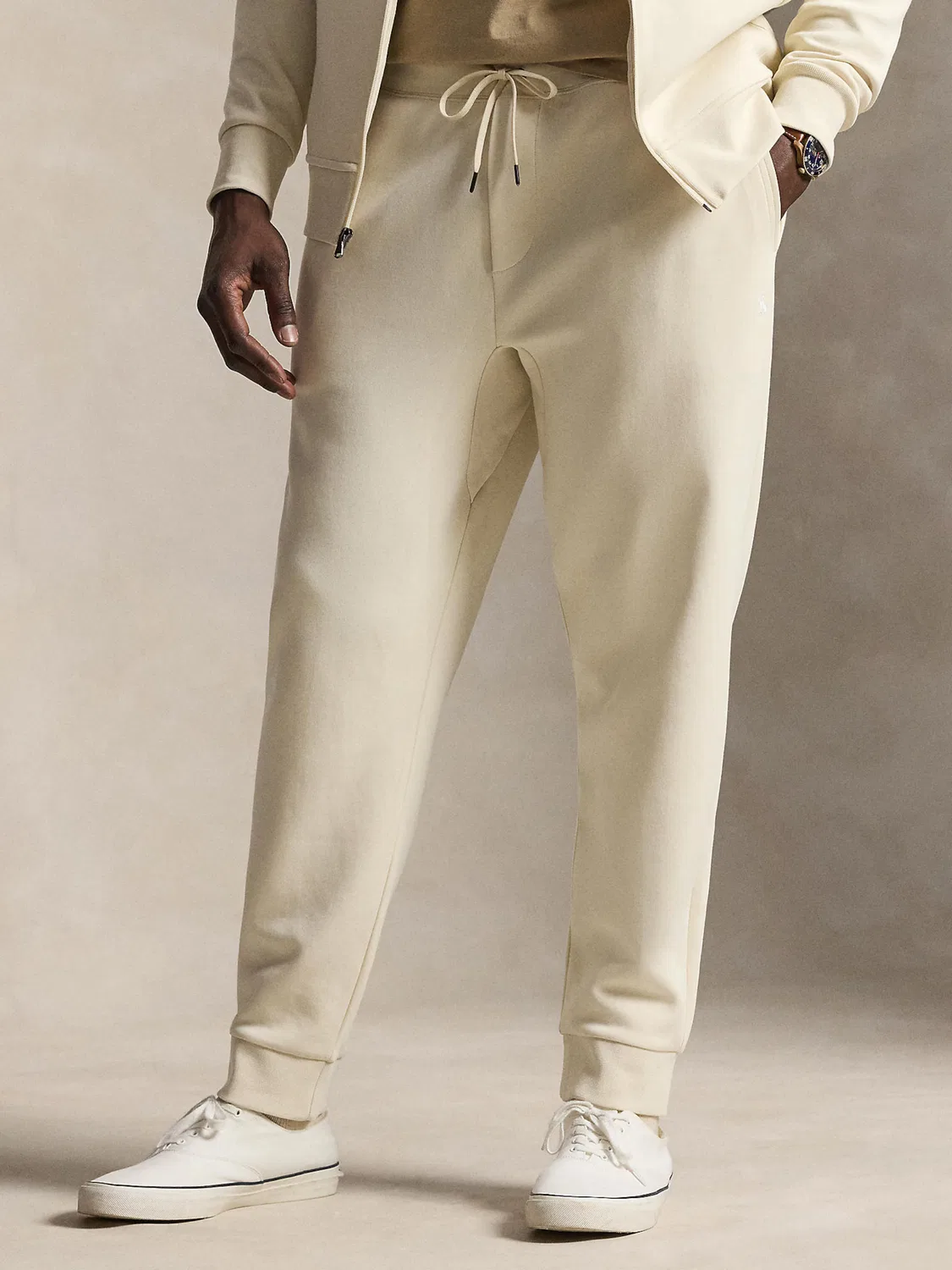 Зауженные брюки Polo Ralph Lauren Big & Tall, Cream — фото 3