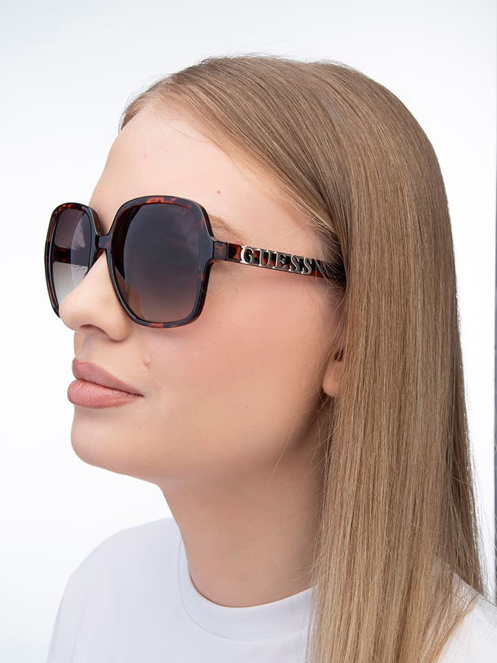 

Солнцезащитные очки Guess, коричневый