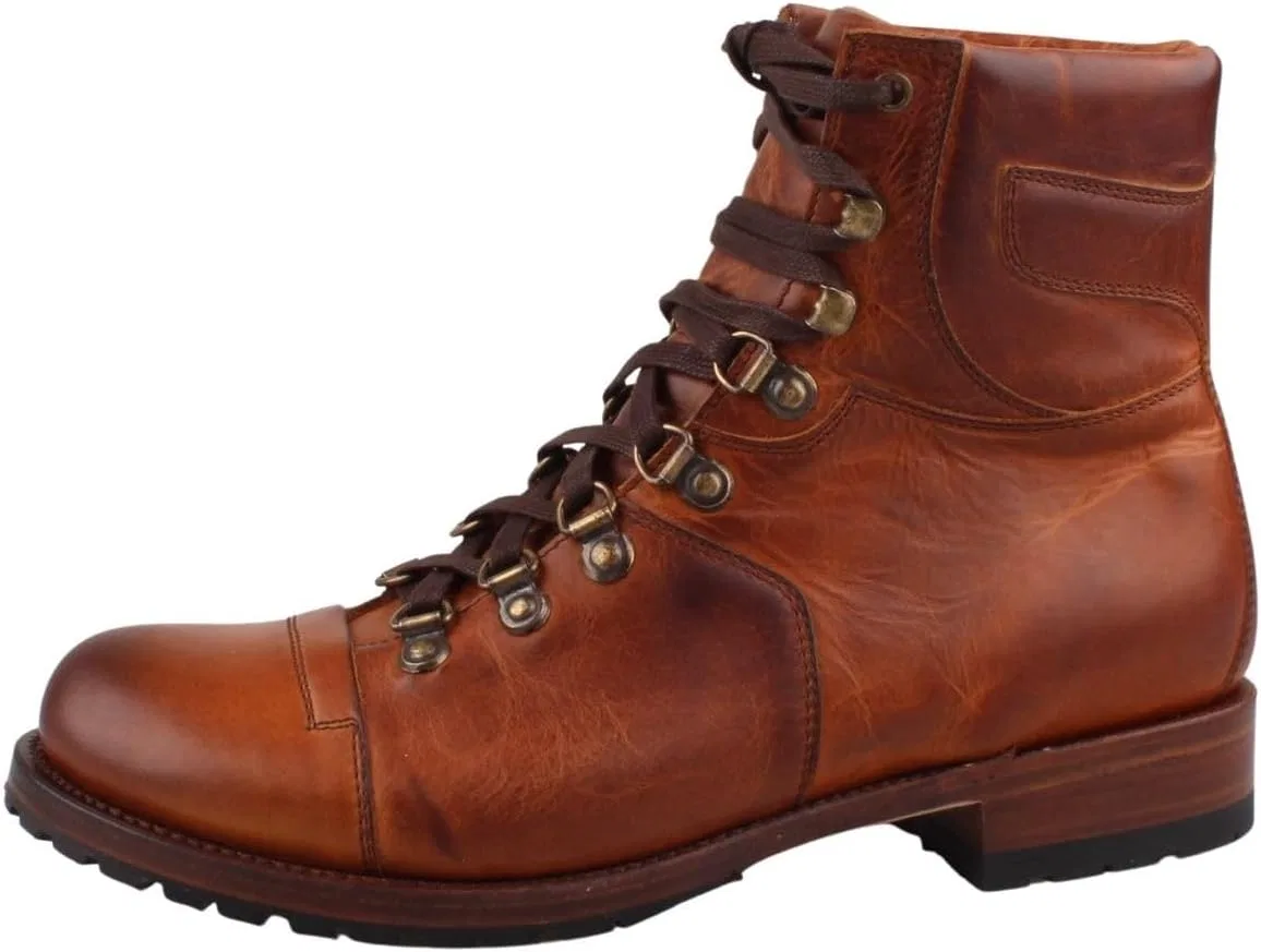 Ботинки Sendra Boots Herren Leder Stiefel, Brown — фото 3