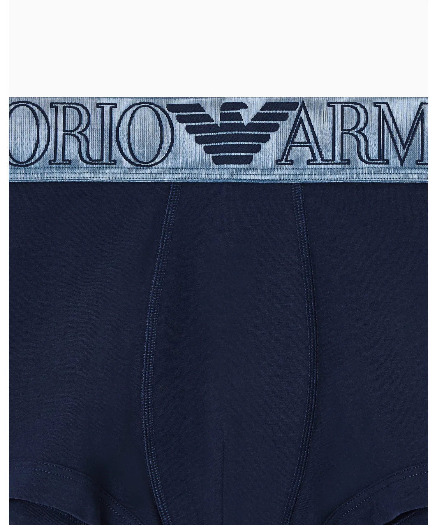 <Эксклюзивно онлайн> [Emporio Armani] Боксерские шорты ASV Mega Logo из органического трикотажа — фото 4