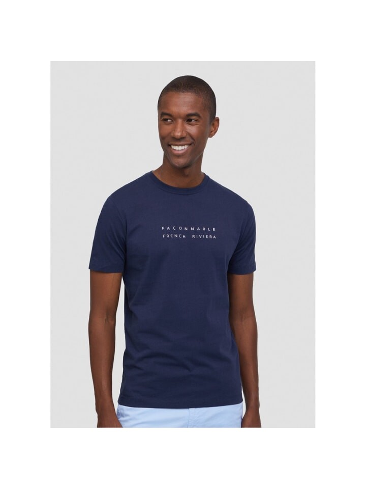 

Футболка Faconnable Tshirt, цвет Marine