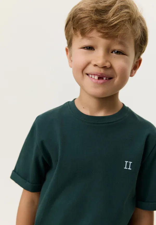 Футболка Les Deux Core Contrast Basic T-Shirt, сосново-зеленый — фото 4