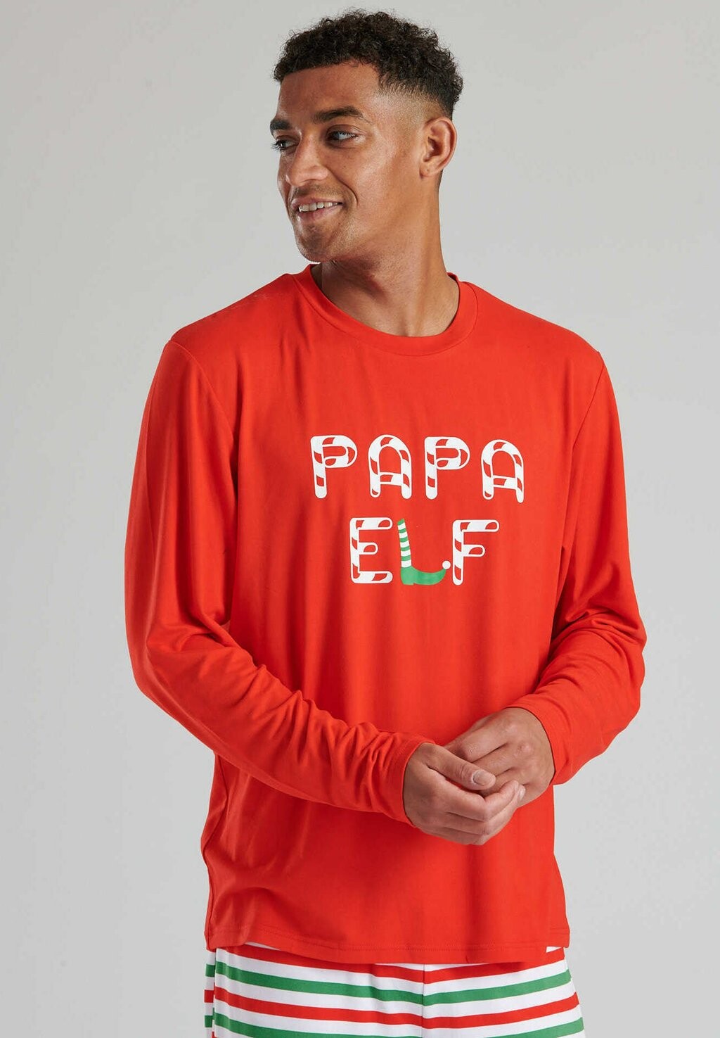 

Пижамный комплект PAPA ELF LONG SLEEVE AND PANT PYJAMAS Loungeable, красный