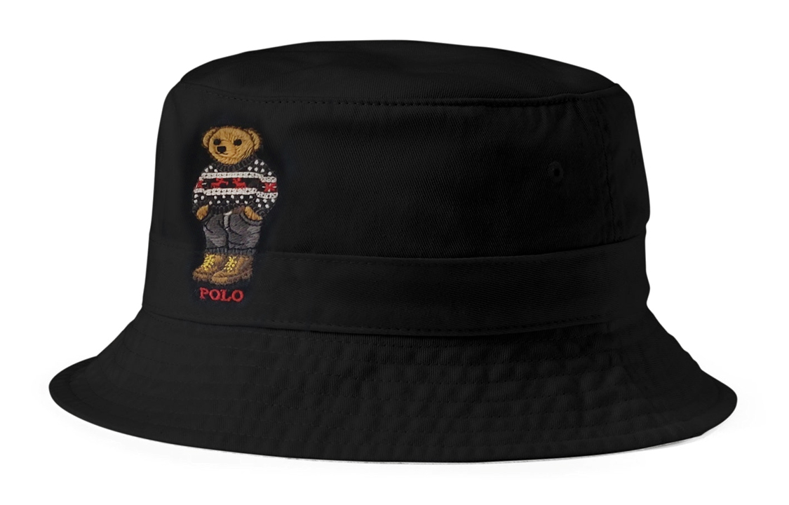 

Polo Ralph Lauren Панама-шляпа унисекс черная, Black