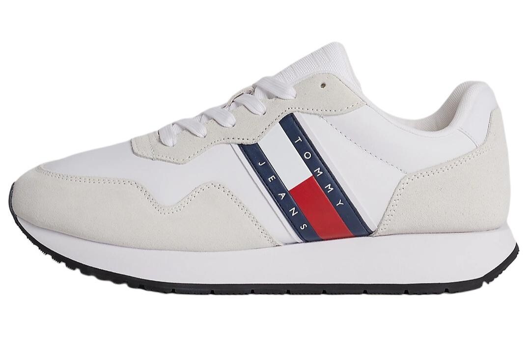

Кроссовки Tommy Hilfiger Lifestyle Shoes Men Low-top White/Gray, белый/серый