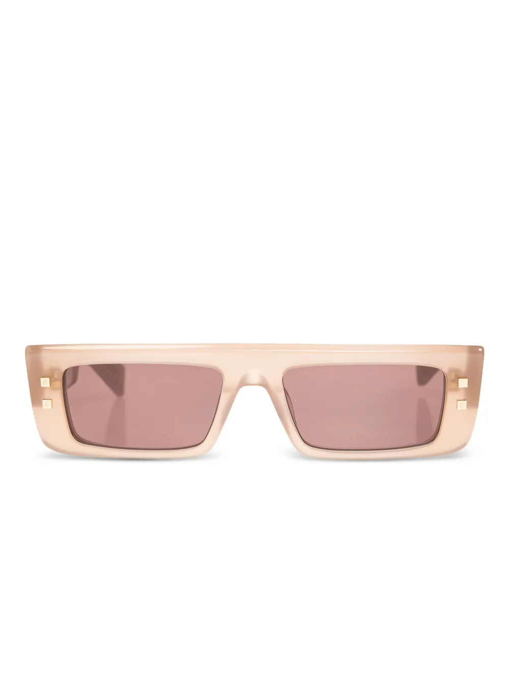 

Солнцезащитные очки в квадратной оправе Balmain Eyewear, нейтральный