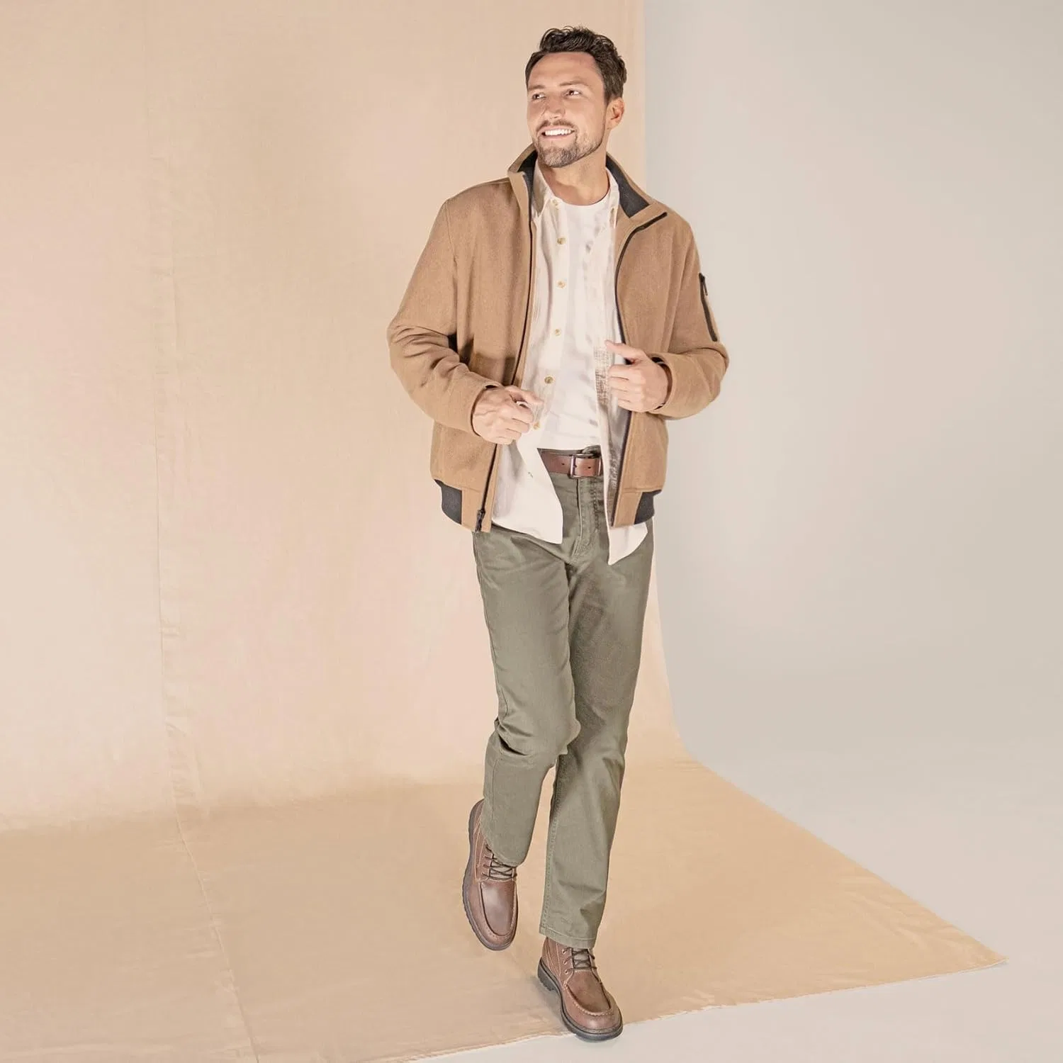 Мужские повседневные классические мокасины Dockers Rockford Heavy Duty, Briar — фото 2