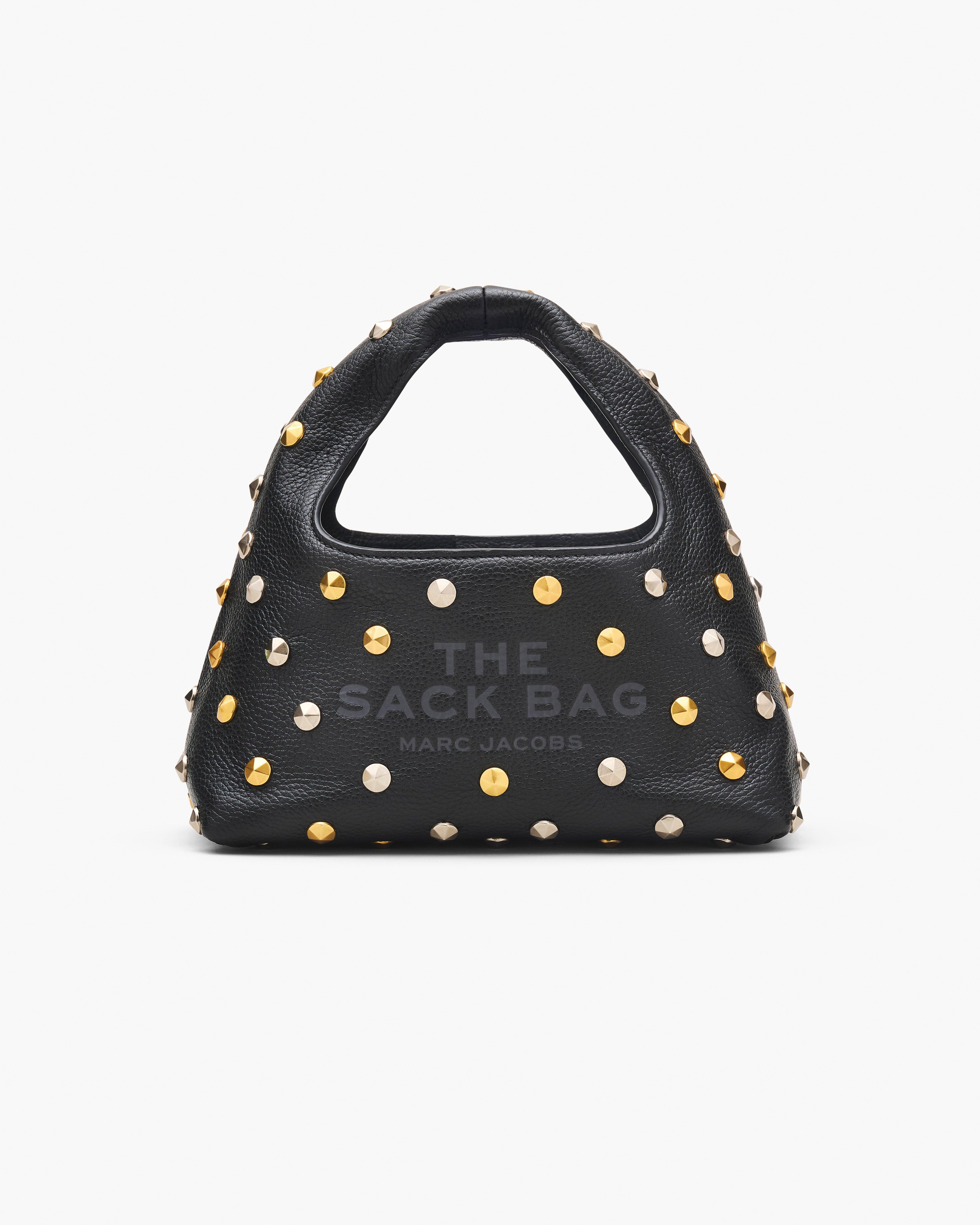 

Мини-сумка из кожи Glam Studs Marc Jacobs, черный