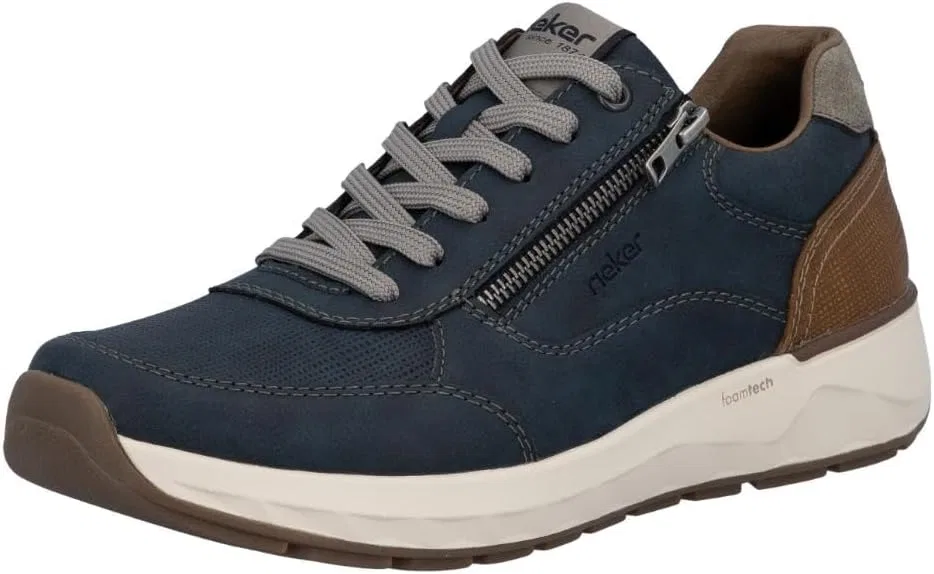 Мужские низкие кроссовки Rieker 11504, Blue