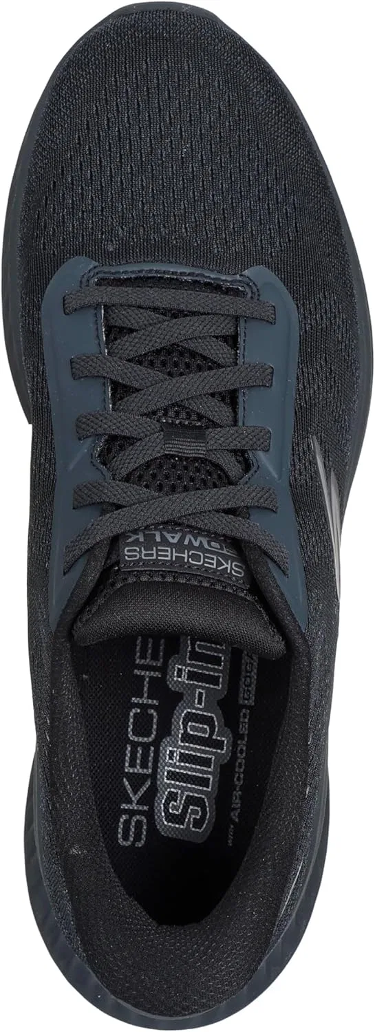 Мужские кроссовки Skechers Go Walk Now Payton, Black Textile Synthetic — фото 2