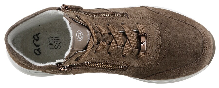 Высокие кеды ARA High-Top Sneakers, темно-бежевый — фото 4