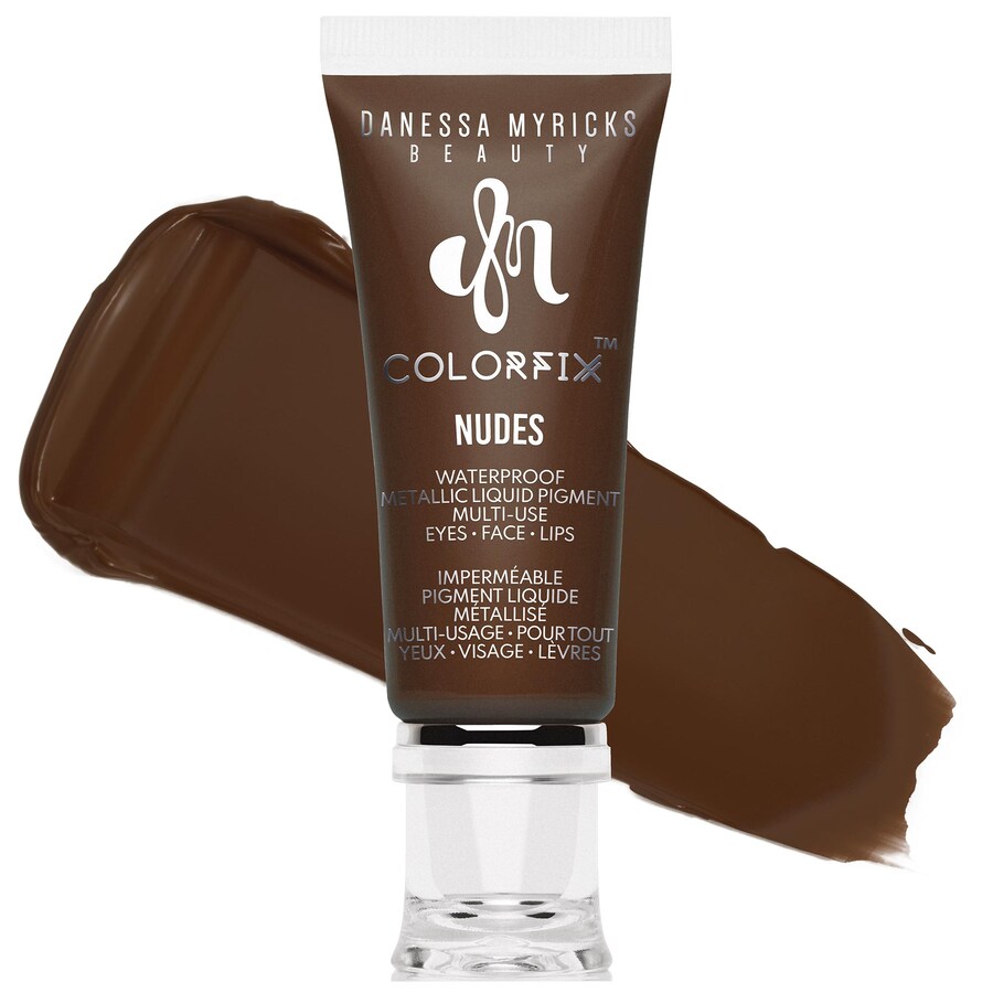 

Colorfix - многофункциональный водостойкий жидкий пигмент для глаз, щек и губ. Danessa Myricks Beauty, 0.34 oz /10 mL, Nude 12