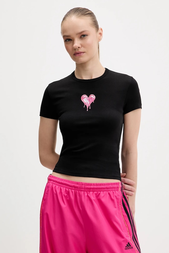 

Хлопковая футболка HUGO Blue dever_b_2, черный