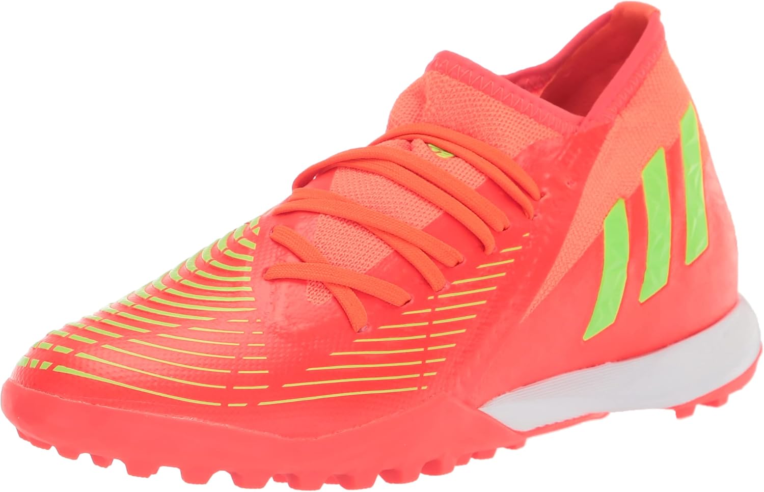 

Футбольные бутсы Adidas Унисекс Edge.3 Turf, черный/красный/зеленый