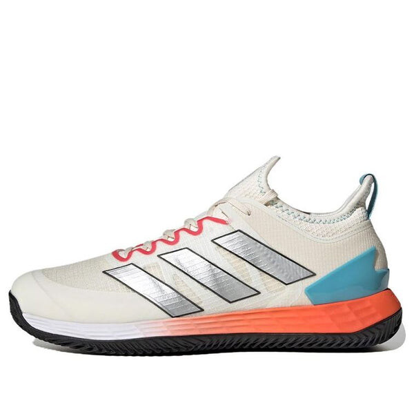 

Кроссовки Adidas Adizero Ubersonic 4 Clay Court Tennis Shoes 'White Silver Metallic Preloved Blue', белый