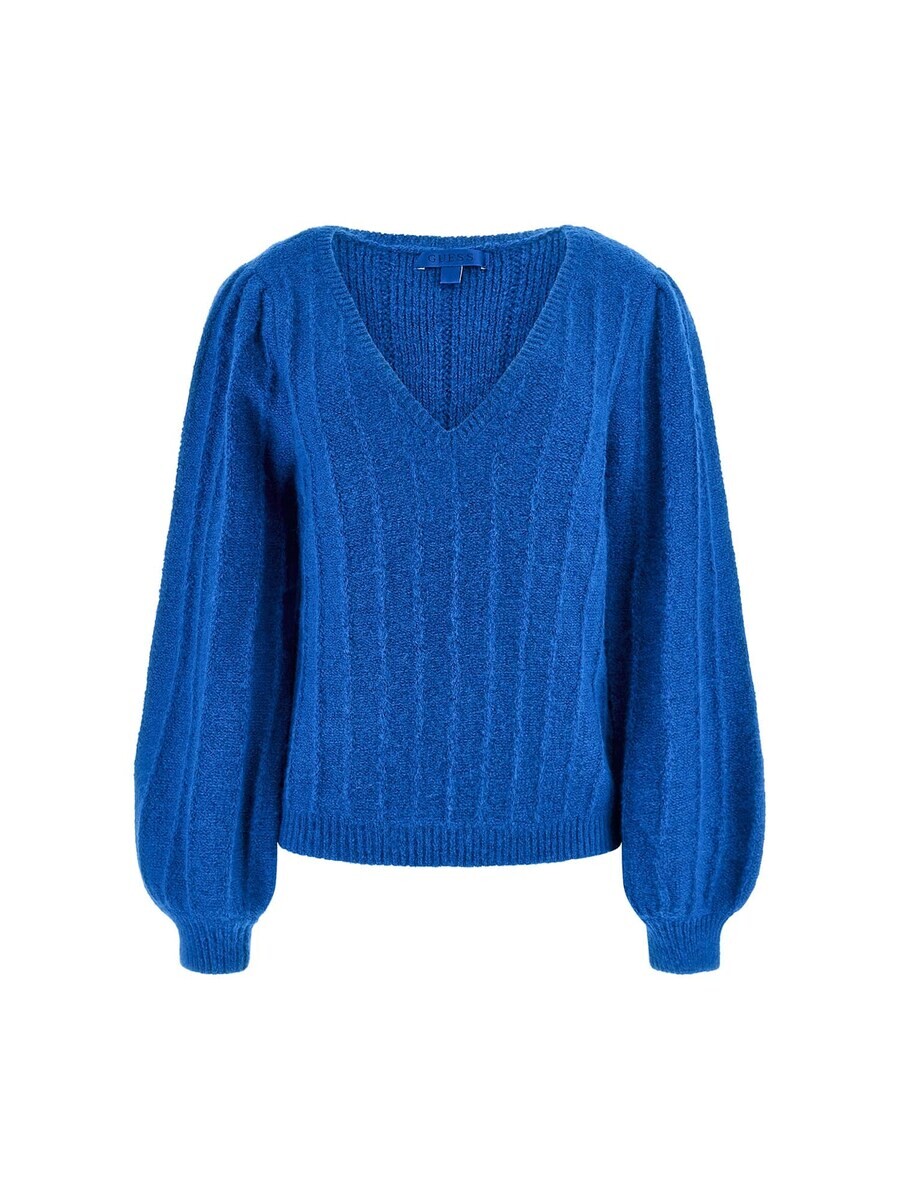 

Тонкий вязаный свитер GUESS Sweater, королевский синий
