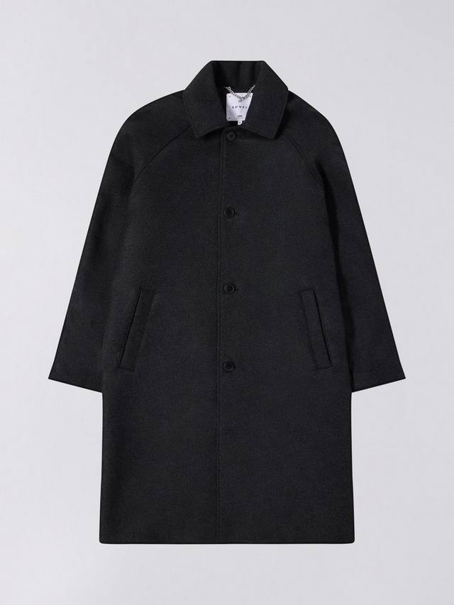 

Шерстяное пальто на пуговицах Edwin