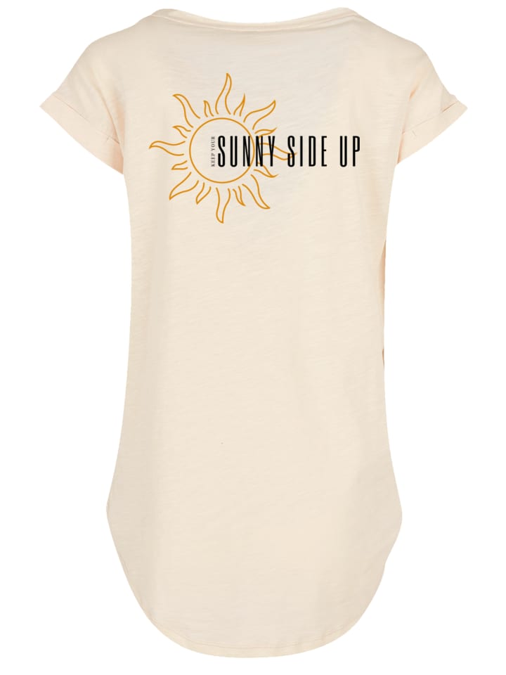 

Длинная футболка Sunny side up в цвете Whitesand F4NT4STIC, Белый, Длинная футболка Sunny side up в цвете Whitesand F4NT4STIC