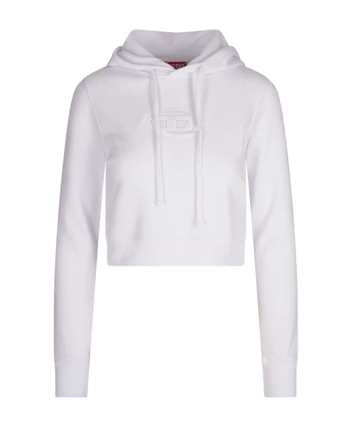 

Белый свитер с вышивкой. Diesel, белый