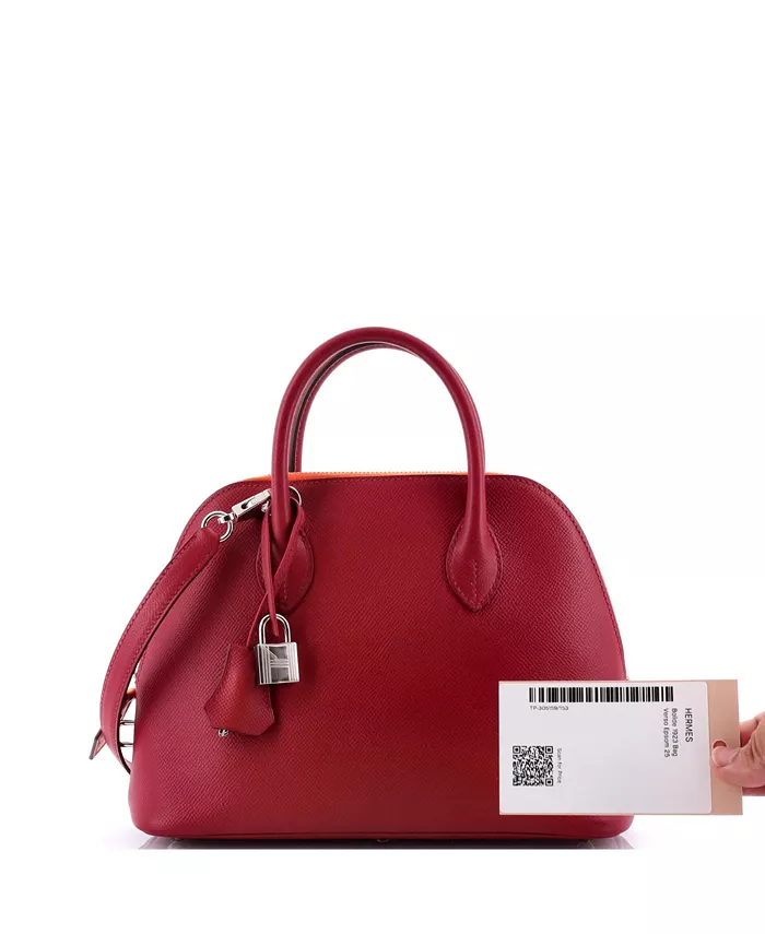 

25 Bolide 1923 Сумка Tricolor Epsom Pre-Owned HERMÉS, оранжевый