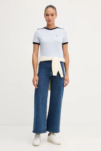 Футболка Lacoste, синяя — фото 2