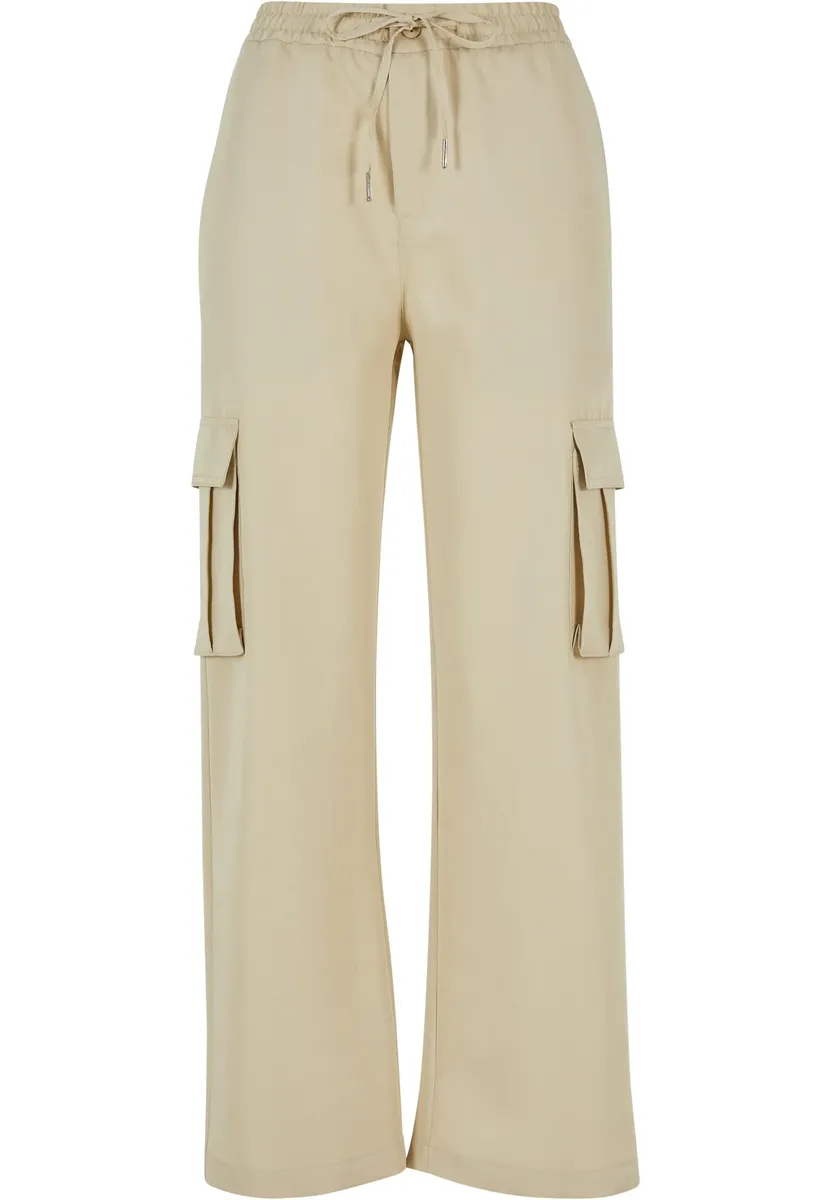 

Тканевые брюки URBAN CLASSICS " Urban Classics Women's Ladies Vicose Straight Leg Cargo Pants" (1 шт.), цвет Concrete