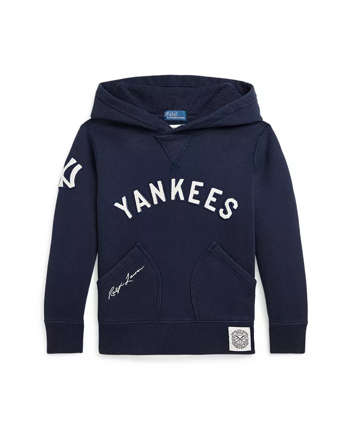 

Детская толстовка с капюшоном Yankees для малышей и мальчиков Polo Ralph Lauren, синий