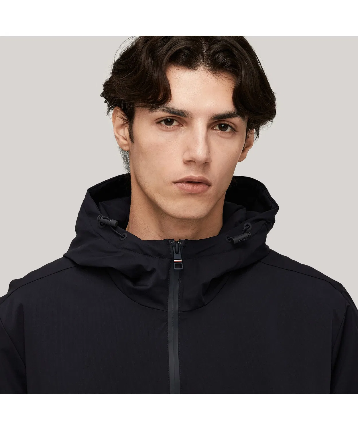Куртка с капюшоном Tommy Hilfiger утепленная белая — фото 4