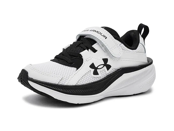 Кроссовки Charged Assert 11 Alternate Closure Under Armour Kids, White/Black/Black