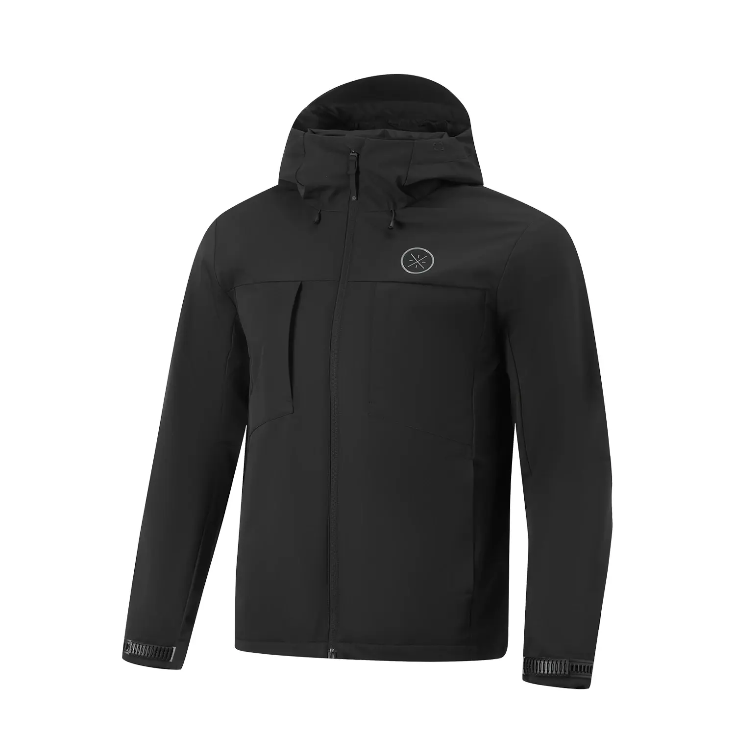 

Li-Ning Li Ning Тренч Мужской Черный С Капюшоном Moderate Others